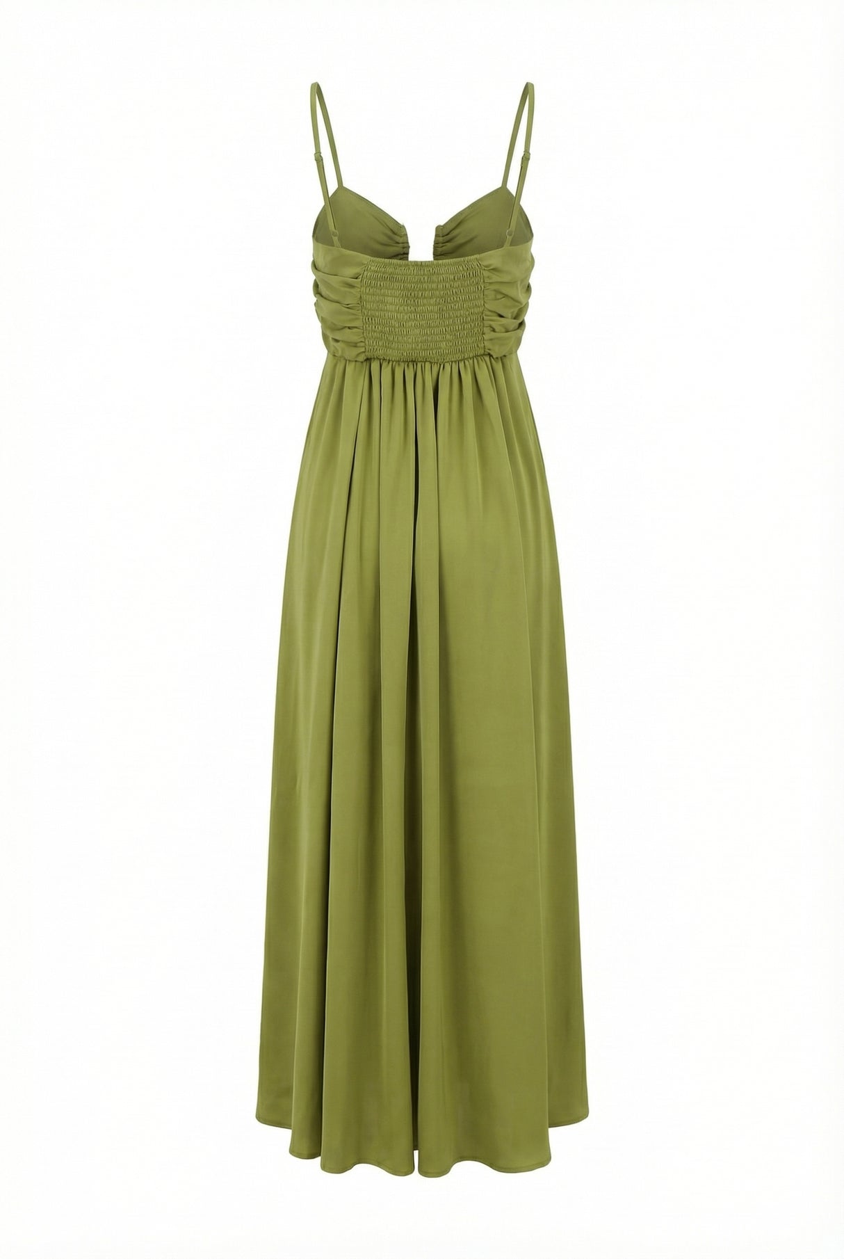 Aurohaya Camélia Spaghetti Strap Maxi Dress