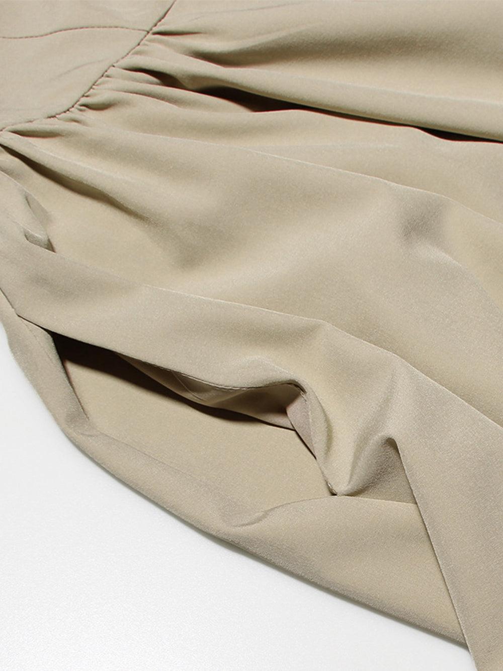 Aurohaya Sexy Sling Midi Dress