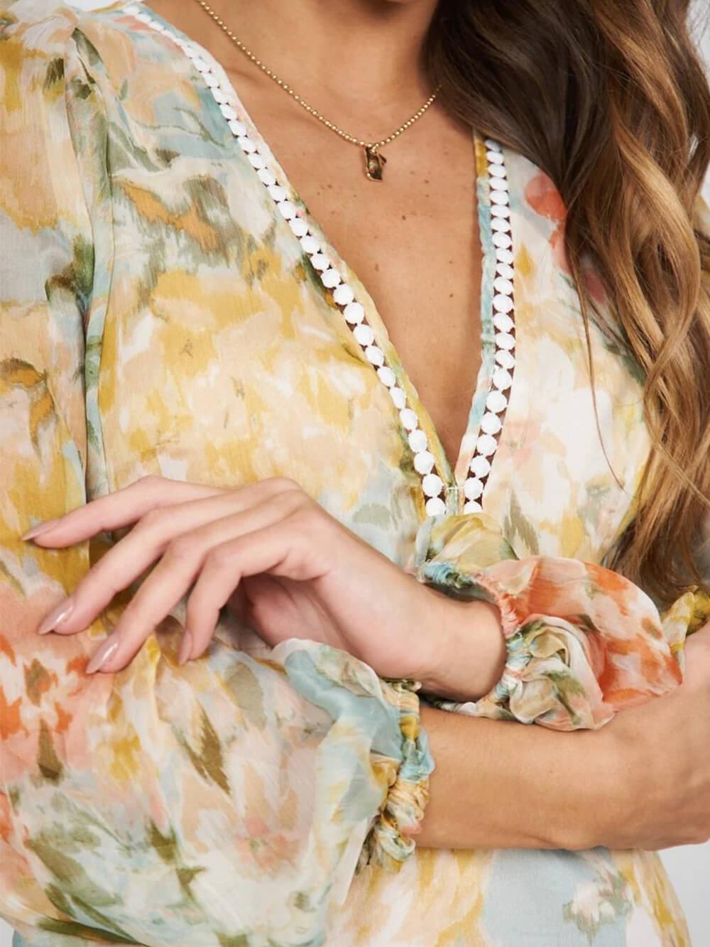 Aurohaya Long Slim Fit Tuxedo Midi Dress