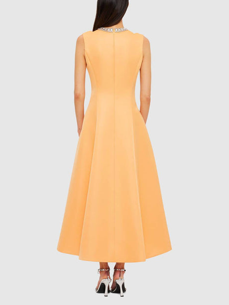 Aurohaya Sophisticated Sequin Embellished Maxi Dress