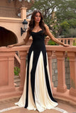 Elegance Panelled Tulle A-line Slip Maxi Dress