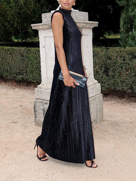 Aurohaya Exquisite Sequin Maxi Dress