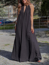 Elegant Off-Shoulder V-Neck A-Line Maxi Dress