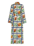 Casual Chic Linen Tie-Waist Maxi Dress