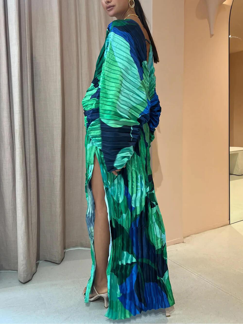 Aurohaya Casual Loose Resort Long Dress