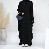 Waist Up Butterfly Abaya Dress