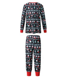 Cute Santa and Snowflake Print Family Matching Pajamas Sets