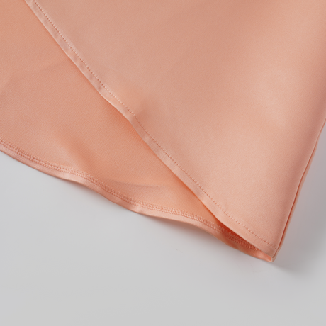 Aurohaya Aurélie Orange Halterneck Mermaid Maxi Dress