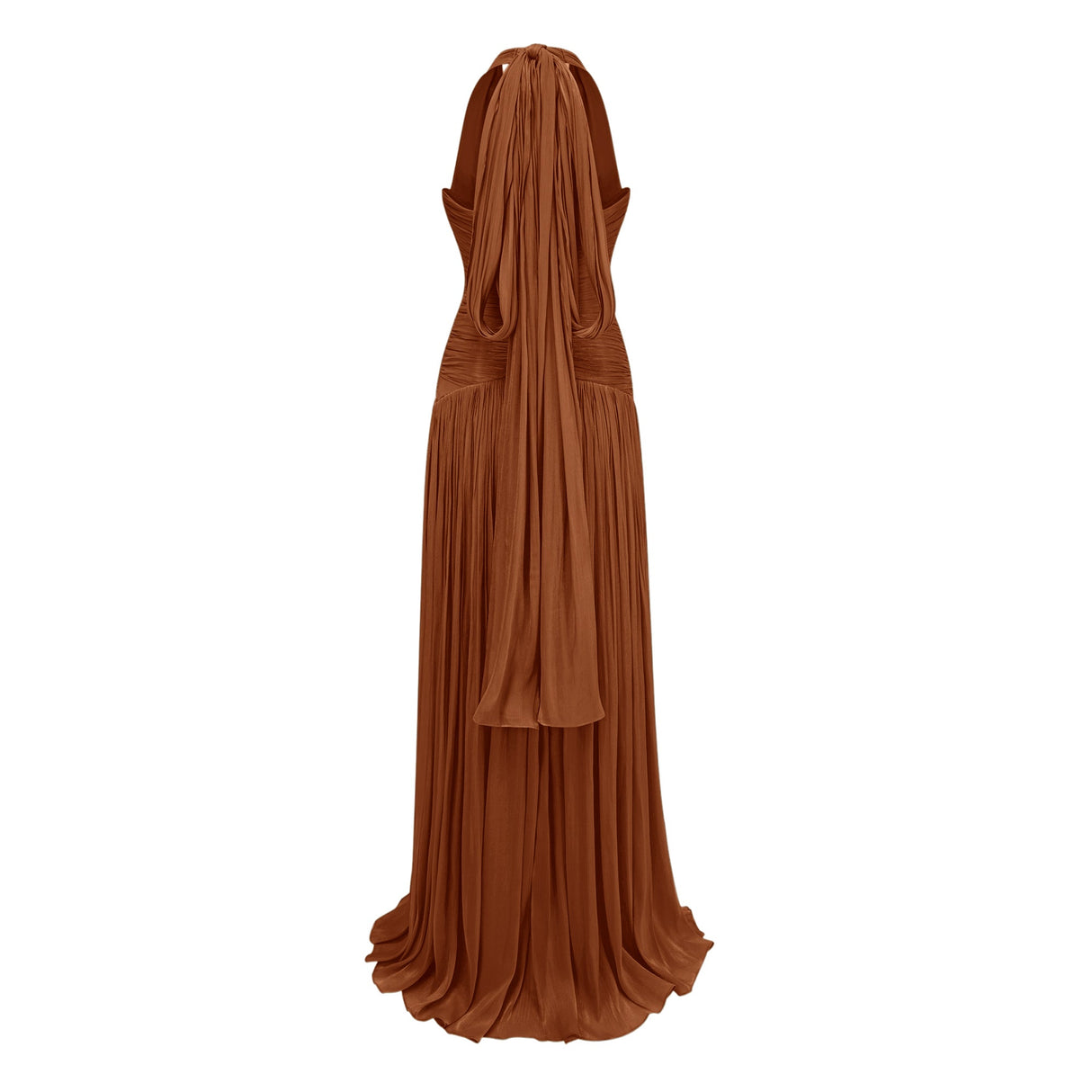 Aurohaya Uranie Gathered Maxi Dress