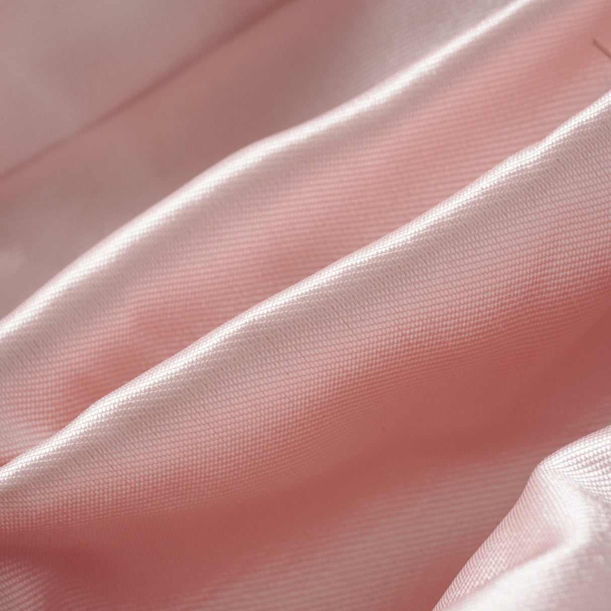 Aurohaya Laurine Pink Ruffled Satin Mini Dress