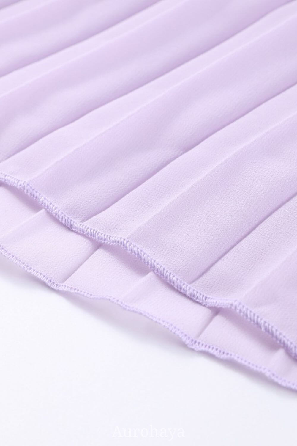 Aurohaya Véronique Ruffle Halter-Neck Pleated Maxi Dress