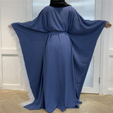 Feather Batwing Sleeves Abayas