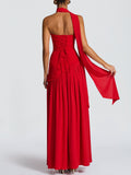 Solène Asymmetrical Maxi Gown