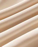 Deep V-Neck Thick Strap Side Ruffled Slit Evening Dress Cinched Waist Zipper Back Slim Fit Maxi Dress