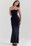 Vianne Off-Shoulder Corset Maxi Dress