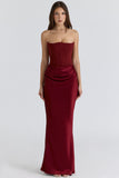 Vianne Off-Shoulder Corset Maxi Dress