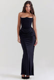 Vianne Off-Shoulder Corset Maxi Dress