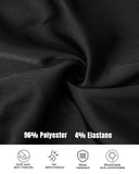 Elegant Women's Puff Long Sleeve V-neck Pleated Maxi Dress Dinner Dress (Without Belt)