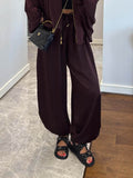 Elegant Satin Bomber Loose Jacket