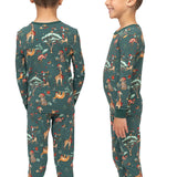 Christmas Cute Animals Fmalily Matching Pajamas Sets