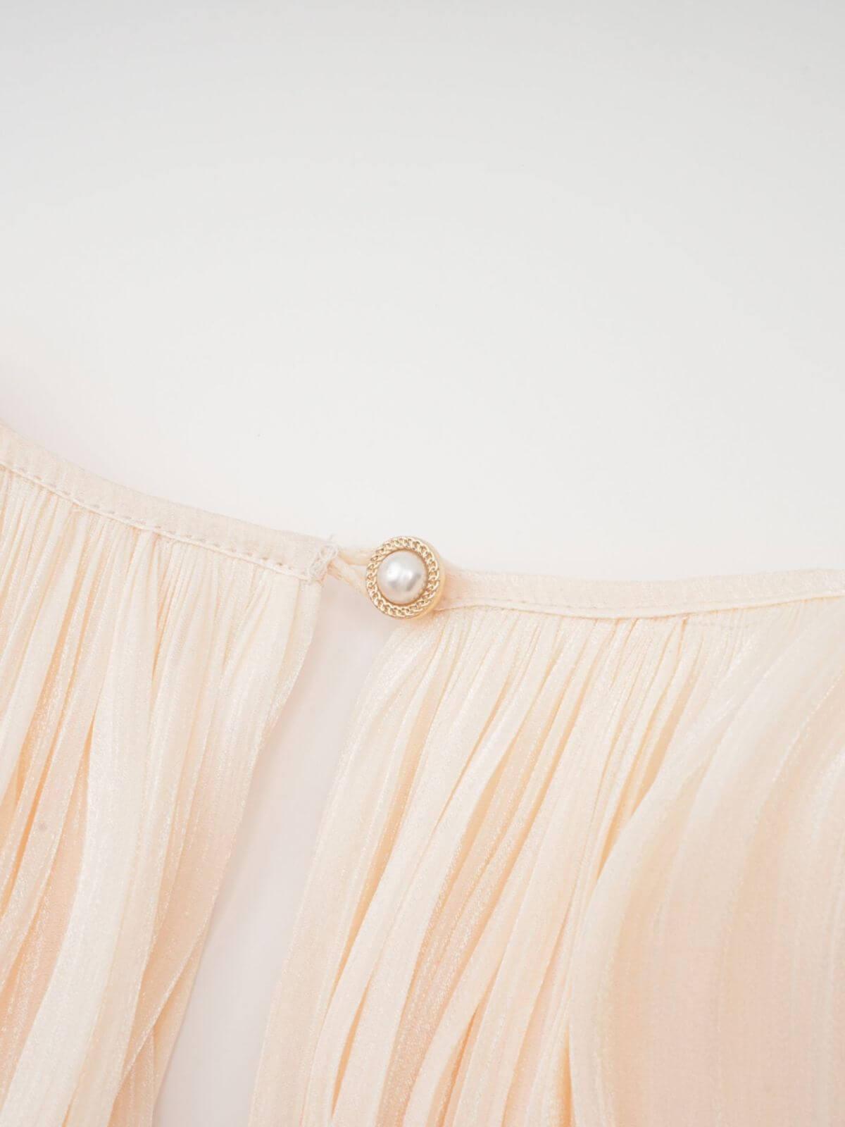 Aurohaya Amélie Fully Pleated Ruffled Mini Dress