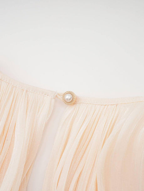 Aurohaya Amélie Fully Pleated Ruffled Mini Dress