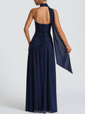 Solène Asymmetrical Maxi Gown