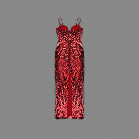 Aurohaya Bérangère Sequin Maxi Dress