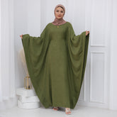 Waist Up Butterfly Abaya Dress
