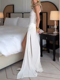 Side Slit Maxi Dress