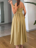 Vintage Tube Top Suspender Dress