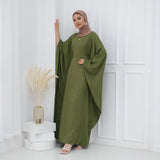 Waist Up Butterfly Abaya Dress