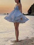Sweet Wide Hem Mini Dress