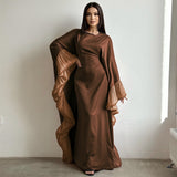 Splicing Flower Butterfly Abaya