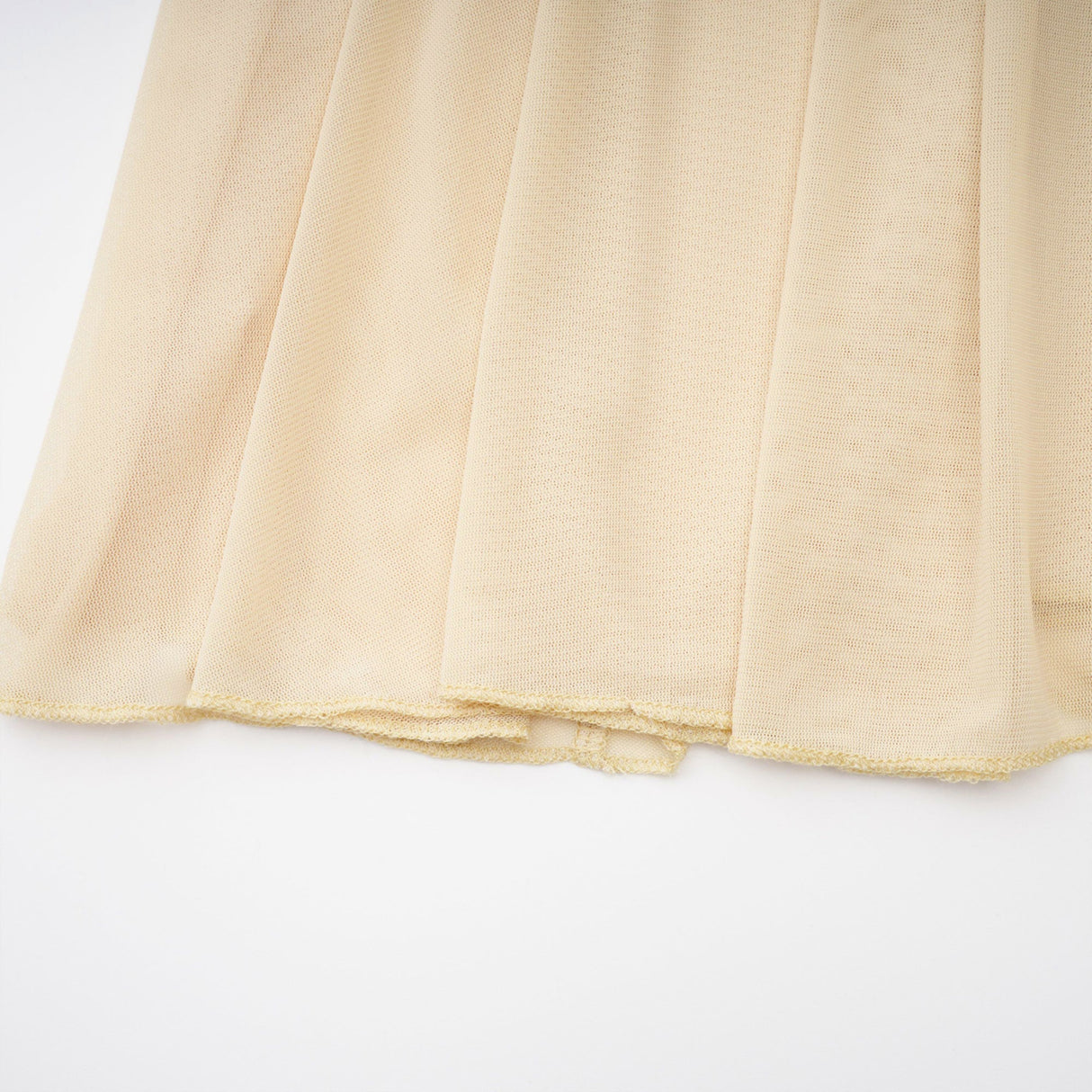 Pollen Pleated High Neck Maxi Dress