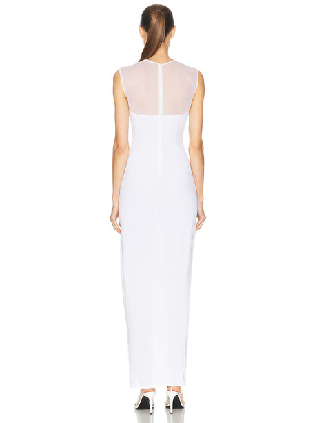 Aurohaya Louise Halter Maxi Dress