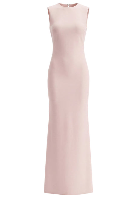 Ruffle Detail Maxi Dress Pink