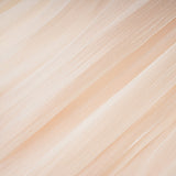 Eugénie Neutral Fully Pleated Ruffled Mini Dress