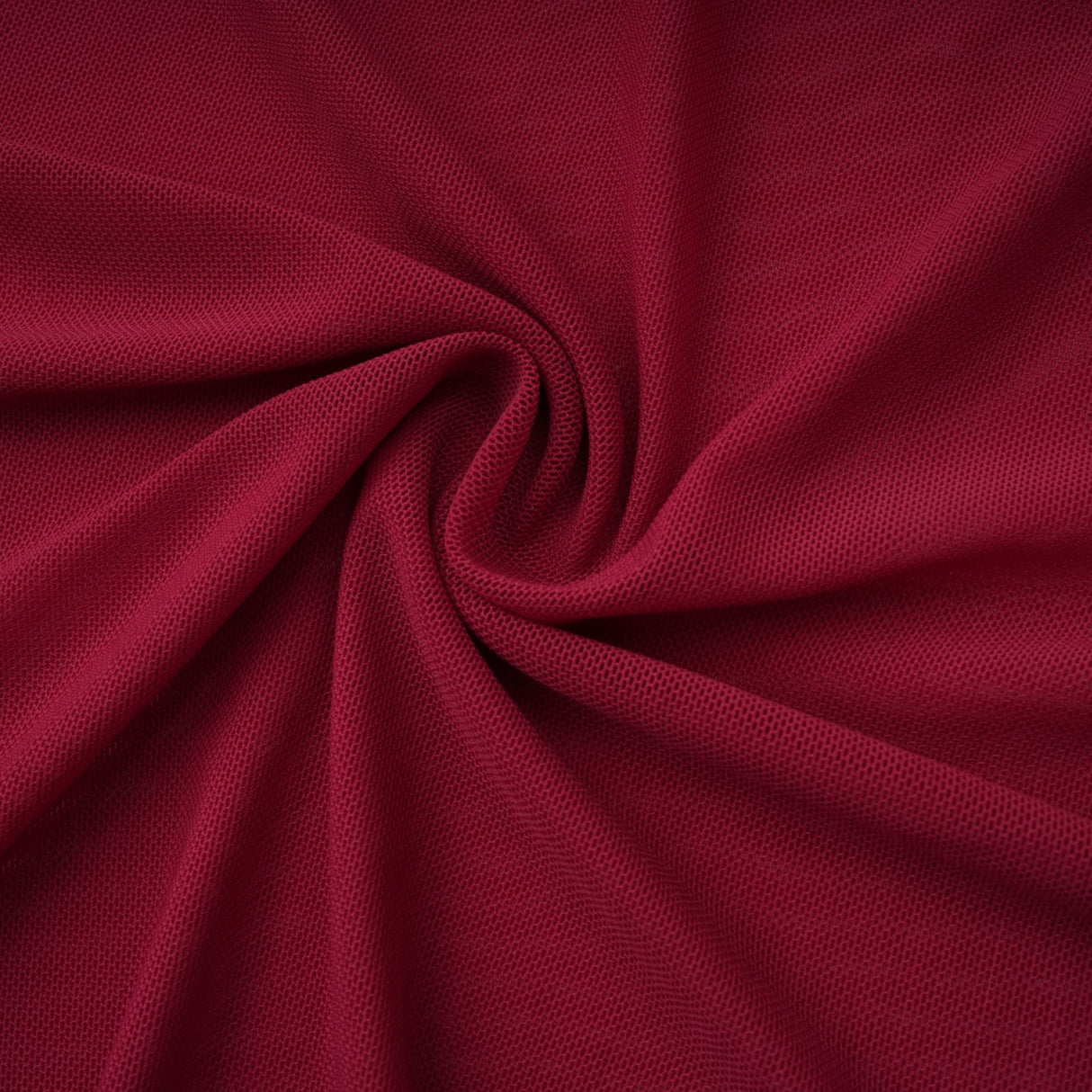 Aurohaya Sylphe Red Asymmetrical Ruched Mesh Maxi Dress