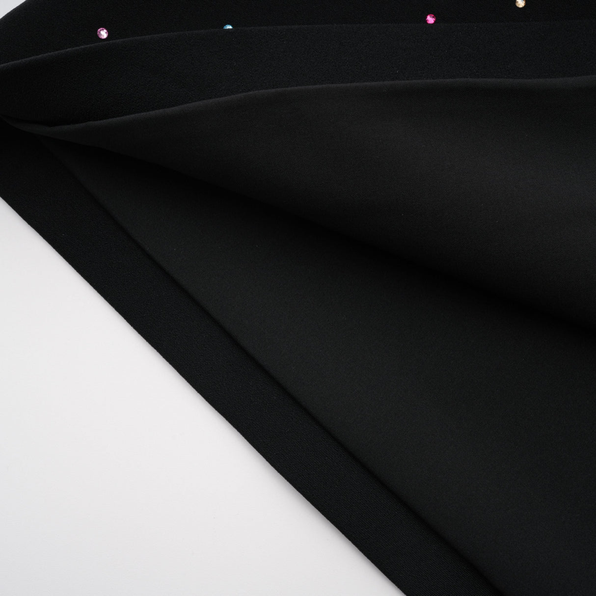 Aurohaya Rosaria Black Embellished Constellation Mini Dress