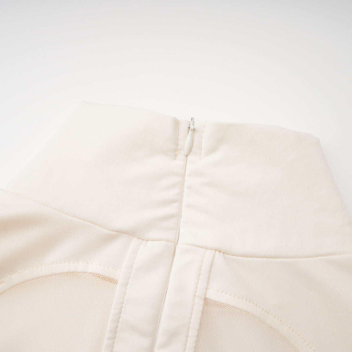 Aurohaya Harriet White Cut Out Ruched Maxi Dress