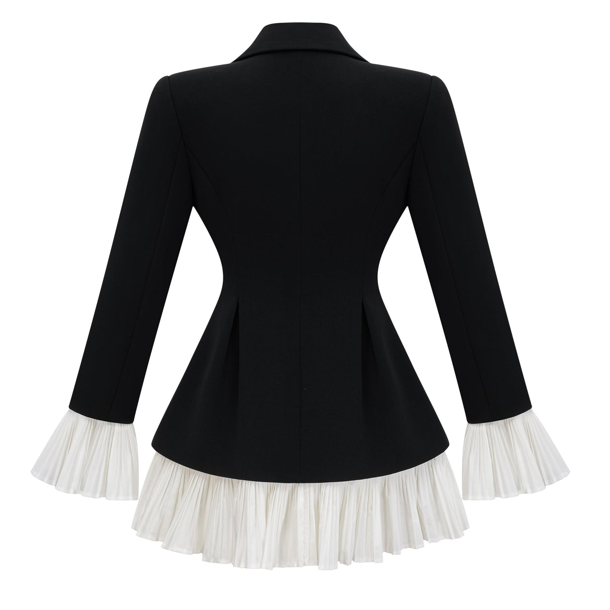 Aurohaya Rébecca Color Block Mini Blazer Dress