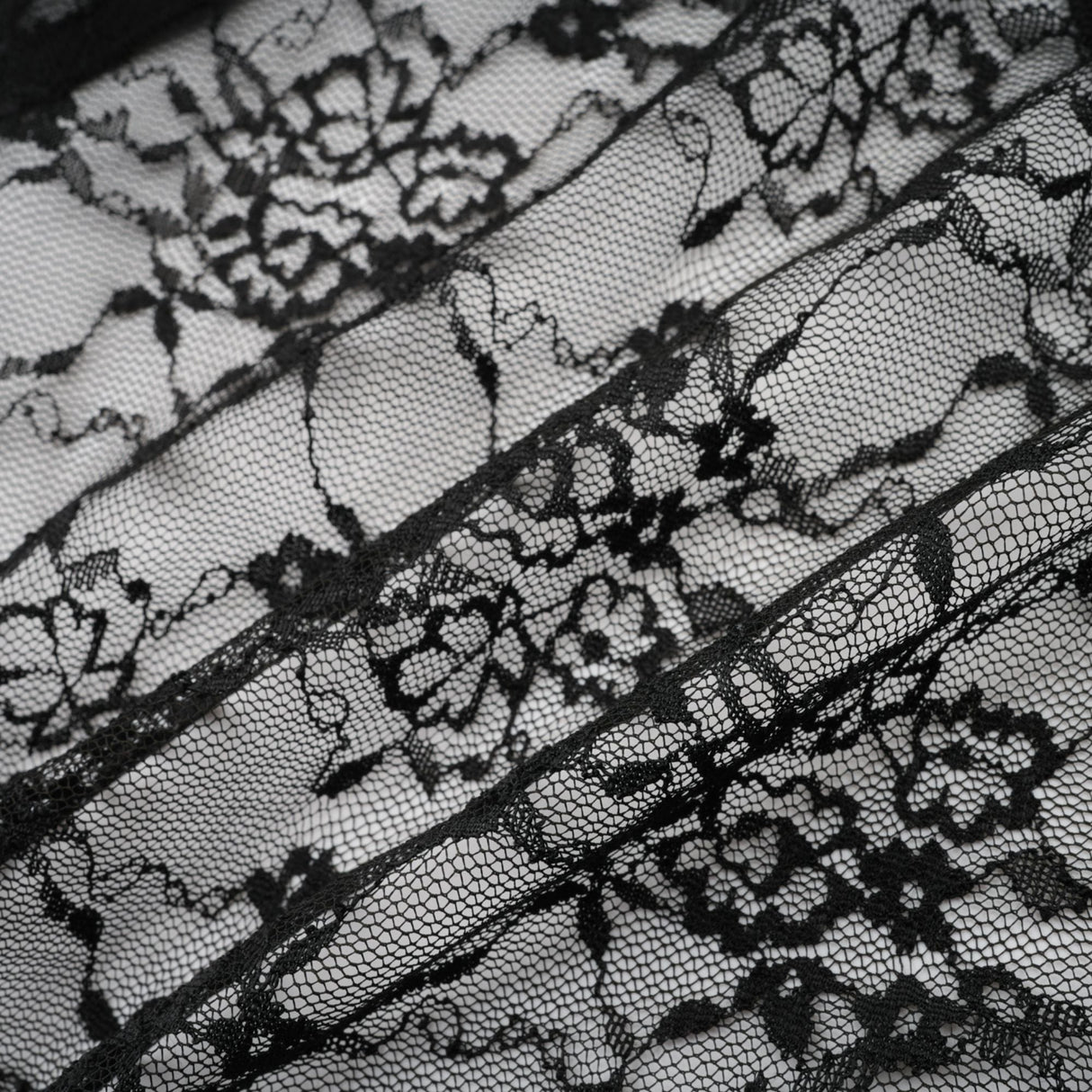 Aurohaya Louise black floral-lace vest & dress matching set