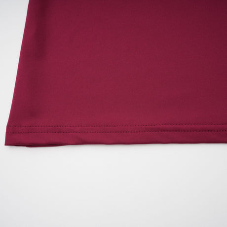 Aurohaya Anastasia Burgundy One Shoulder Gathered Maxi Dress