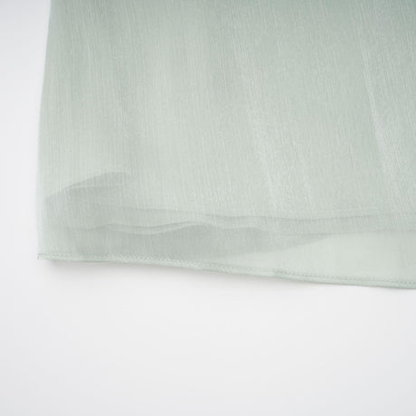 Aurohaya Verdelune Mint Green Gathered Maxi Dress