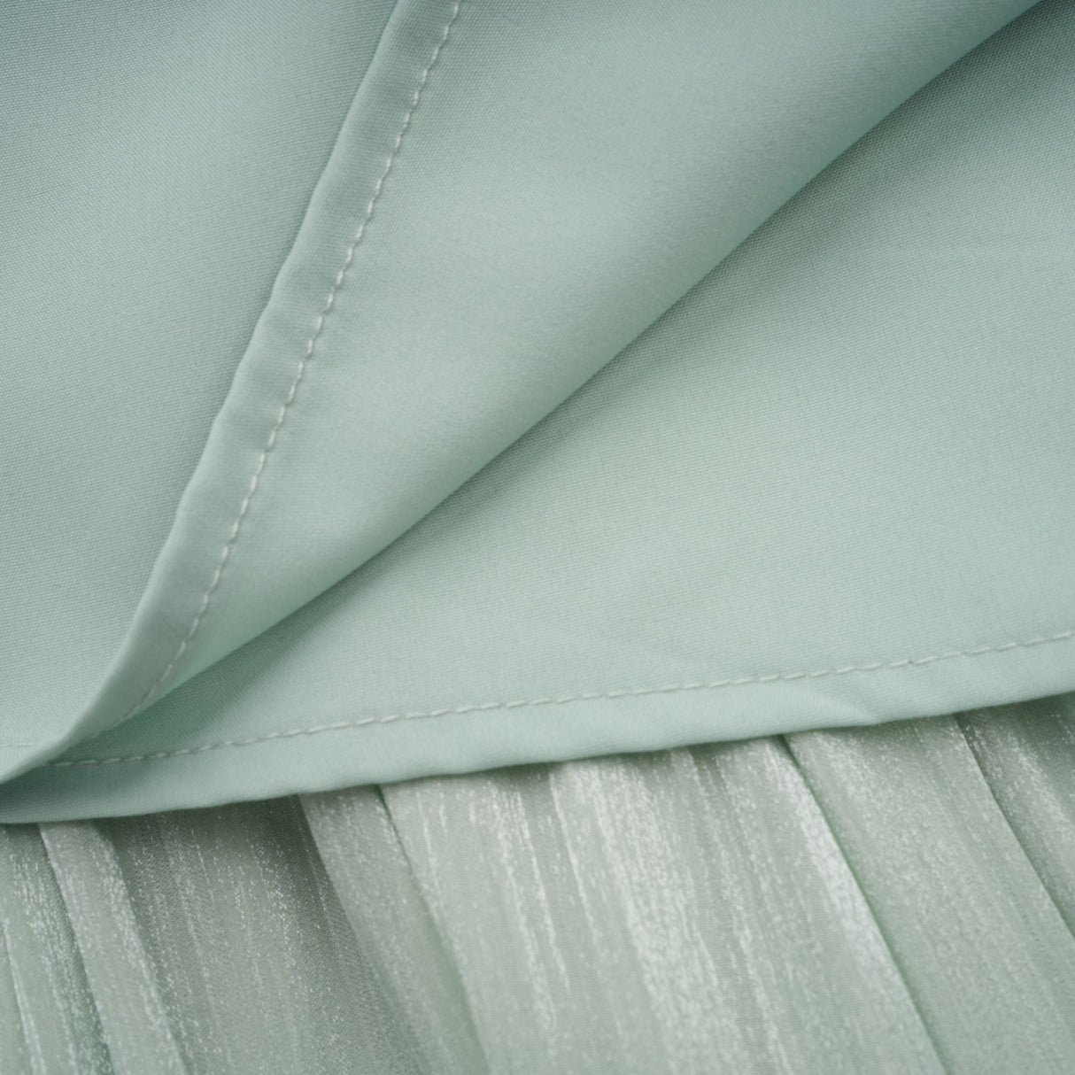 Aurohaya Uranie Mint Green Gathered Maxi Dress