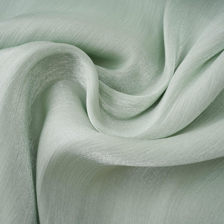 Aurohaya Verdelune Mint Green Gathered Maxi Dress