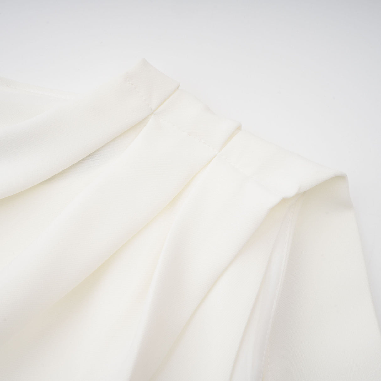 Aurohaya Marzia White Ribbon Detail Floral Lace Maxi Dress