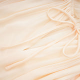 Ophélie cape-design midi dress