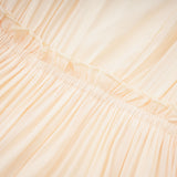 Ophélie cape-design midi dress